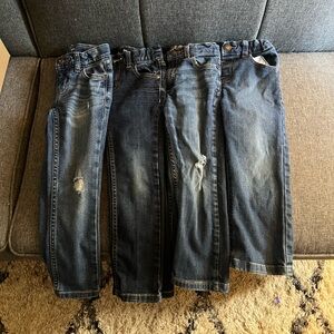 Toddler Boys Set of 4 Jeans